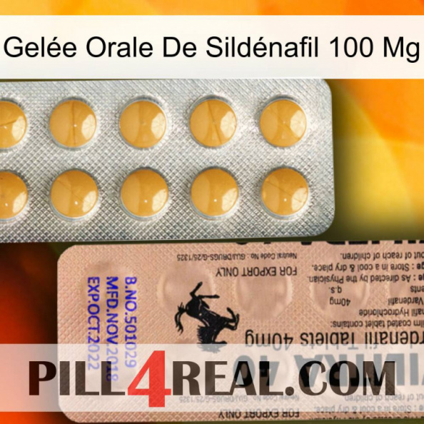 Gelée Orale De Sildénafil 100 Mg 41